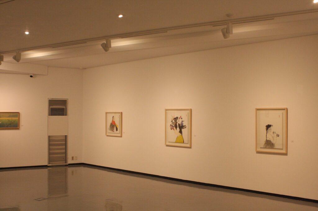 감동을 말하다展 전시 전경, 갤러리이즈