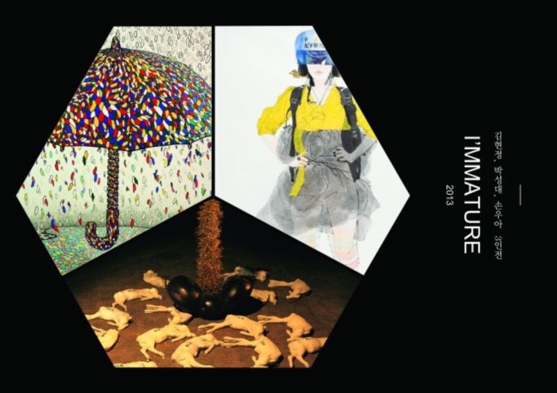 I'MMATURE 2013 3인展 포스터