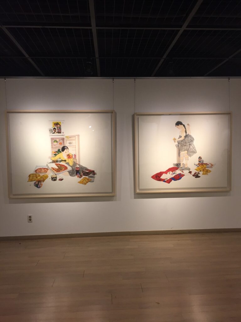 The 8th SHA-SHA展 전시 전경 (갤러리이앙, 2016)