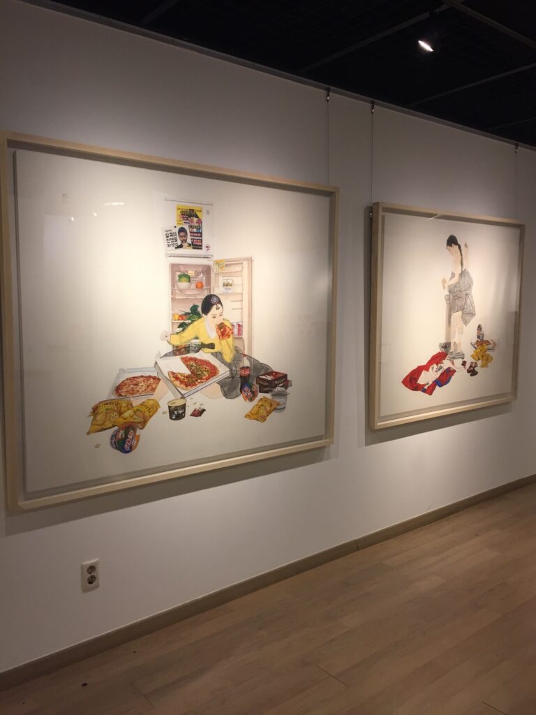 The 8th SHA-SHA展 전시 전경 (갤러리이앙, 2016)