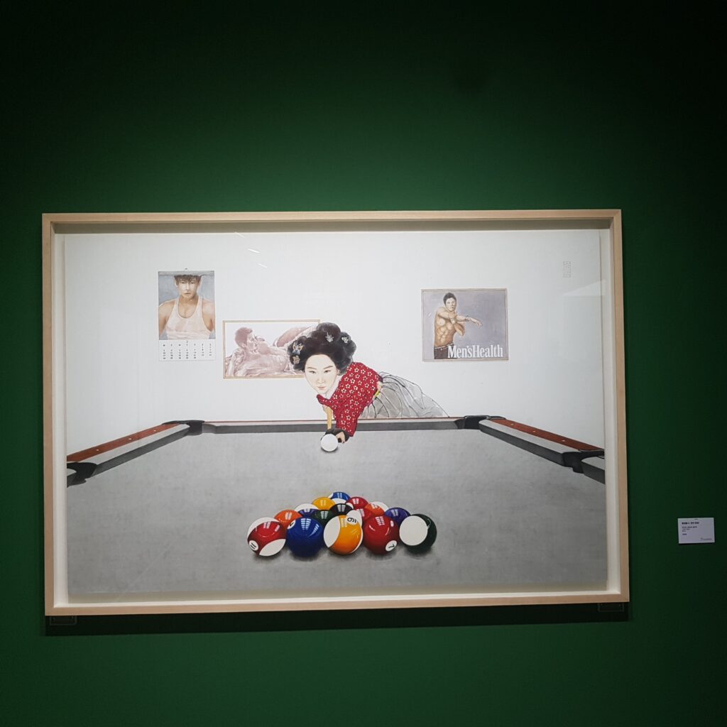 스포츠와 미술놀이展 전시 전경 (양평군립미술관, 2018)