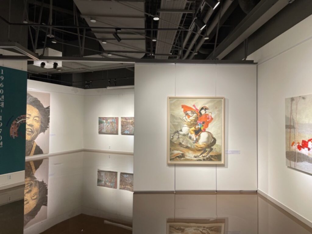 미술로 보는 한국 근·현대 역사展 전시 전경 (아트뮤지엄 려, 2021)