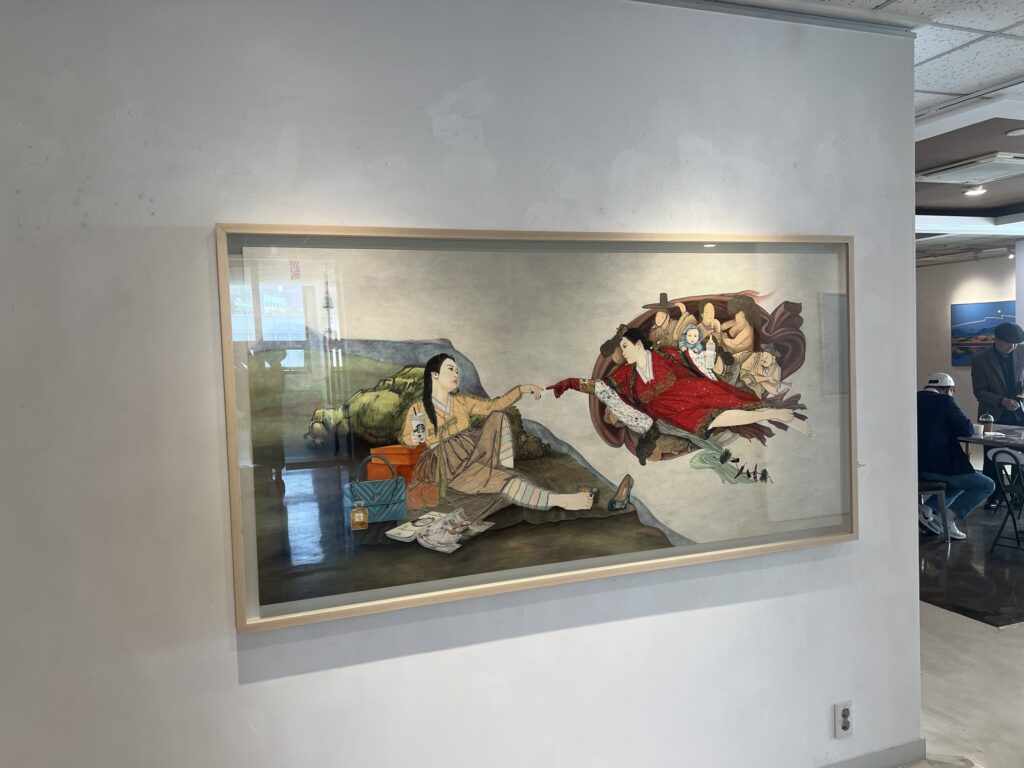 Watch 10 Artists 전시 전경 (갤러리U.H.M., 2026)