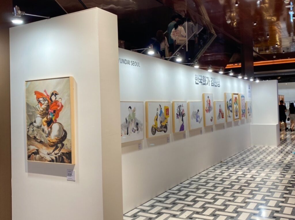 VISIT KOREA YEAR X THE HYUNDAI SEOUL K-ART 한국화가 김현정 전시 전경, 더현대 서울