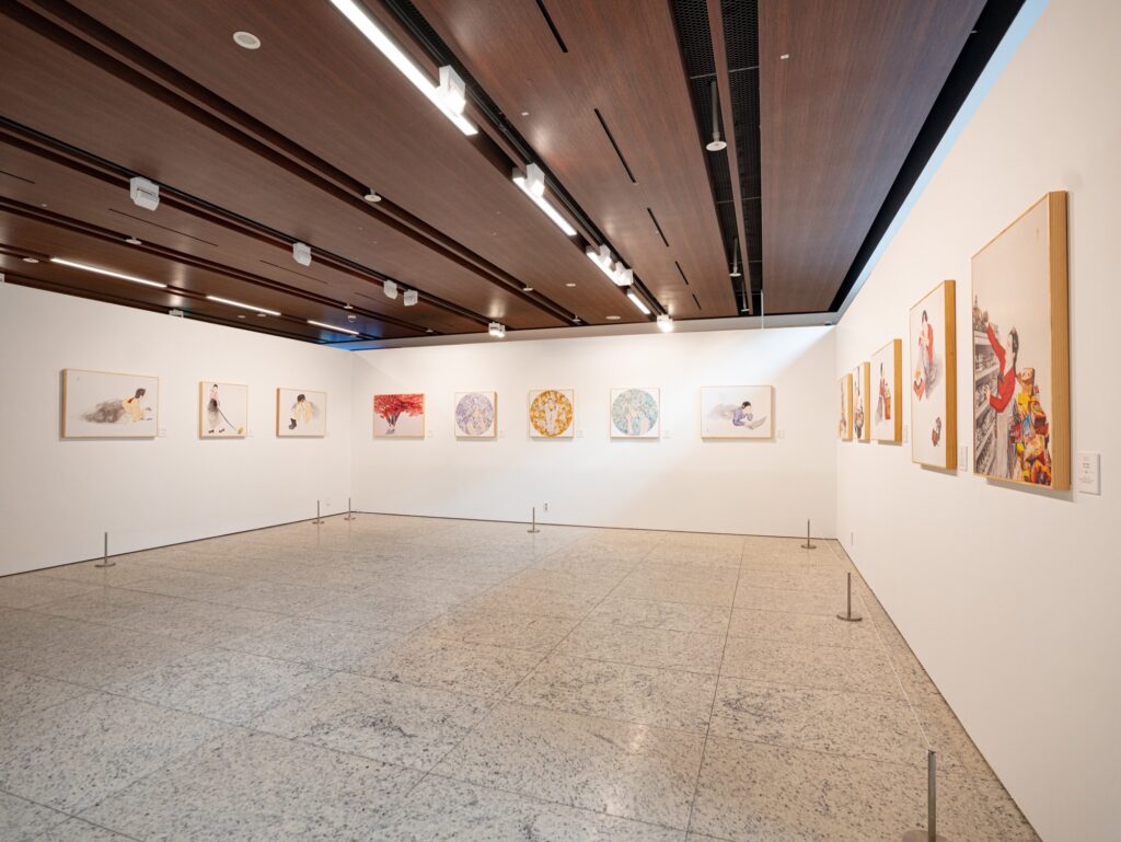 내숭이야기 이대서울병원 Art Cube 전시 전경