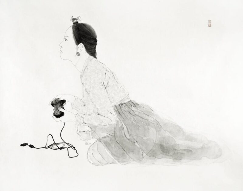 내숭 : 낯선 혹은 익숙함(흑백)