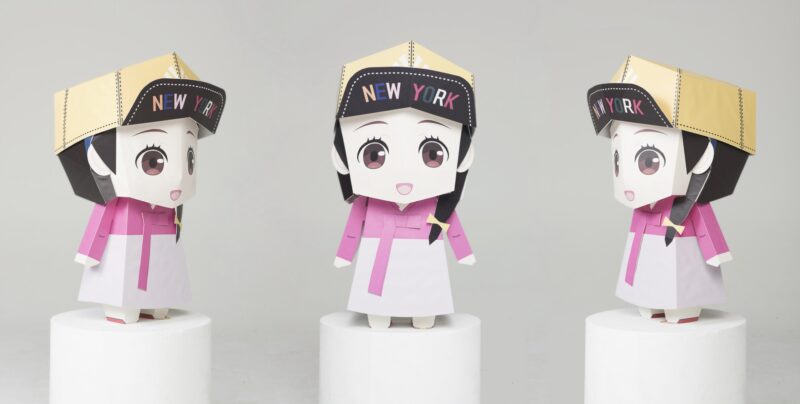 내숭 : 폼생폼사(페이퍼 토이)